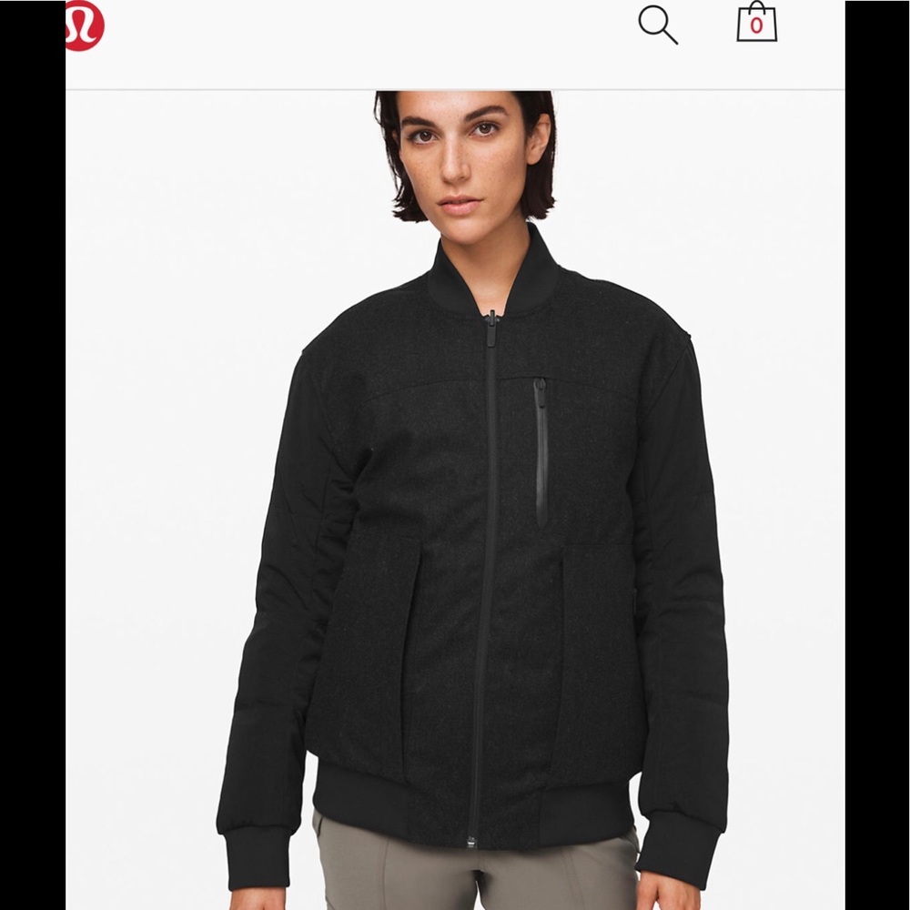 LULULEMON Reversible Bomber Jacket - Picture 1 of 7